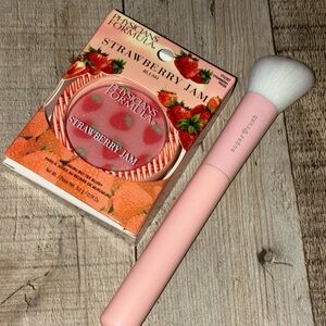 Physicians Formula Strawberry Jam Blush w/Tarte Sugar Rush Angled Blush Brush